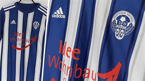 adidas trikot blau weiß gestreift|Blaue Trikots .